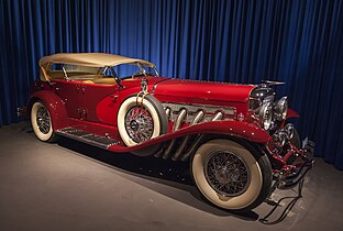 Duesenberg SJ LaGrande Dual Cowl Phaeton (1935).