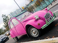 2CV pink DIY