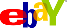 eBay company logo from 1995–2012