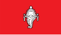 트라방코르 왕국의 국기