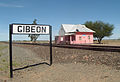 Bahnhof Gibeon im April 2014