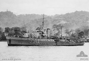 HMAS Stawell during 1944