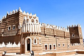 Imarah Palace which is built using traditional Najrani architecture
