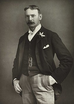 Photograph of Jerome published in the 1890s