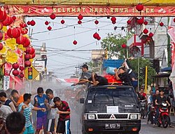 Lunar New Year festival in Selat Panjang