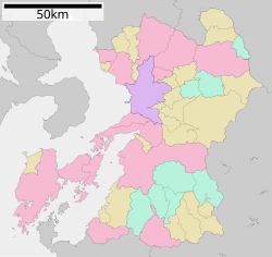 飛行場の位置