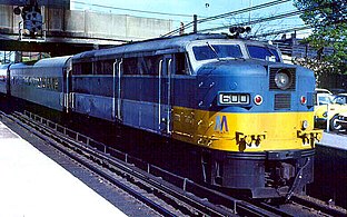 LIRR 600, an FA-2 converted into a "power pack"