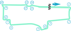 Tracciato di Circuito cittadino di Montréal