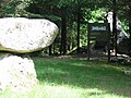 Der Rocher aux Oiseaux, höchster Punkt der Haute-Charente bei Montrollet