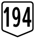 Route 194 shield