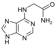 Strukturformel von N6-Carbamoylmethyladenin