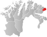 Vardø within Finnmark