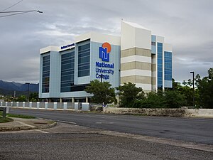 National University College seen from Puerto Rico Highway 506