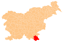 Črnomelj – Mappa