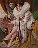 Pierrot and Pierrette by Richard Geiger
