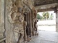 Profile of Dwarapalakas (door keepers) at the Vaidyeshvara temple, Talakad