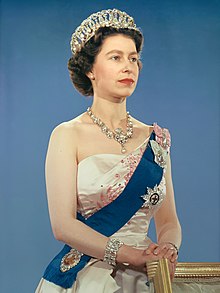 Photograph of Queen Elizabeth II, in 1959