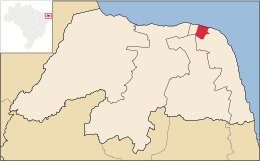 São Miguel do Gostoso – Mappa