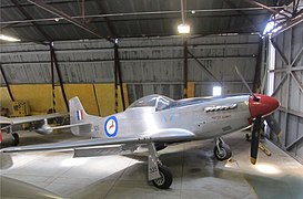 SAAF North American Mustang at the South African Air Force Museum.