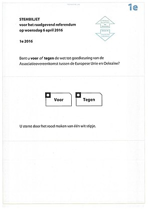 Voting ballot