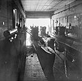 Three U-boats in a submarine pen at Dora I in Trondheim, 19 May 1945