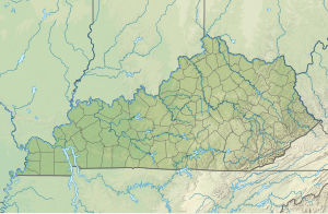 Map showing the location of Green River National Wildlife Refuge