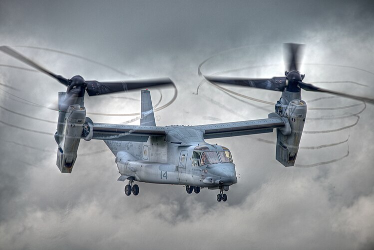 Bell V-22 Osprey на Royal International Air Tattoo 2012 года