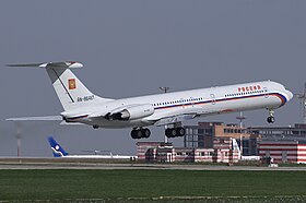 Iliouchine Il-62M de la compagnie Rossiya en 2008.