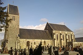 The church in Saint-Samson-de-Bonfossé