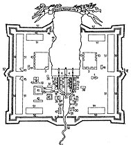 Yekaterinburg factory plan, 1729