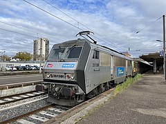 BB 26158 wearing the current TER Fluo Grand Est livery.