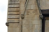 Sculptures décoratives de l'église.