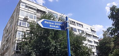 Belkıs Dilligil sokağı, Caferağa, Kadıköy