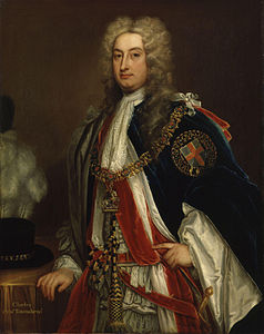 Charles Townshend, 2nd Viscount Townshend, by Godfrey Kneller