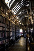 Bookcases in the Chetham's Library (Manchester, UK)