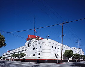 Coca-Cola factory in Los Angeles by Robert V. Derrah (1936)