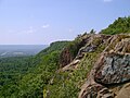 Vue depuis East Peak.