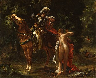 Marphise, 1852 Eugène Delacroix Walters Art Museum