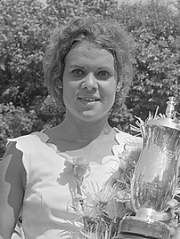 Evonne Goolagong Cawley WTA Singles #1 2 weeks 1976