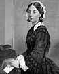 Gravure représentant Florence Nightingale publiée en 1873.