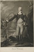 George Washington, engraving by Cheesman, 1796