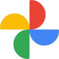 Logo de la plateforme Google Photos