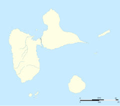 拉代西拉德岛在瓜德罗普的位置