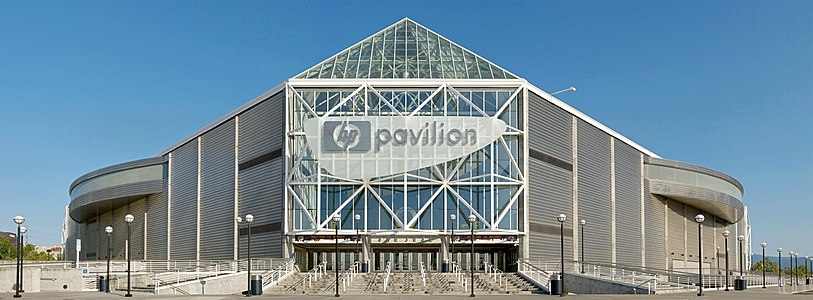 HP Pavilion at San Jose, by JaGa (edited by XAtsukex)