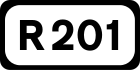 R201 road shield}}