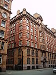 India House (including attached wrought iron gateway linked to Lancaster House)