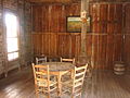 Inside Judge Bean's saloon in Langtry