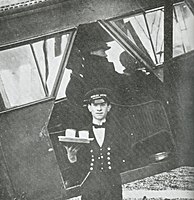 Jack Sanderson, world's first flight steward[10]