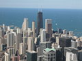 John Hancock Center visto dalla Sears Tower