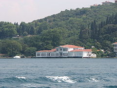 Yalı of Kıbrıslı Mehmed Emin Pasha in Kandilli on the Bosphorus.